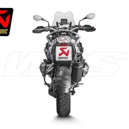 SILENCIEUX D'ÉCHAPPEMENT AKRAPOVIC TITANE NOIR BMW R 1200 GS / ADV 2017-2018 