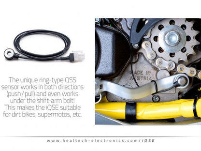 LEVIER DE VITESSES ÉLECTRONIQUE WI-FI HEALTECH KAWASAKI NINJA 1000 H2 SX/SE 2023-2025 