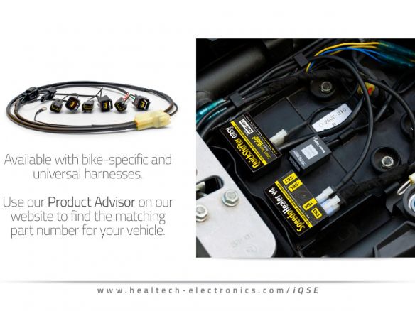 LEVIER DE VITESSES ÉLECTRONIQUE WI-FI HEALTECH KAWASAKI NINJA 1000 H2 SX/SE 2023-2025 