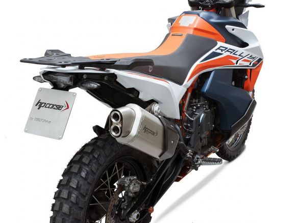 SILENCIEUX HP CORSE 4-TRACK R COURT TITANE KTM ADVENTURE 890 / R 2021-2023 