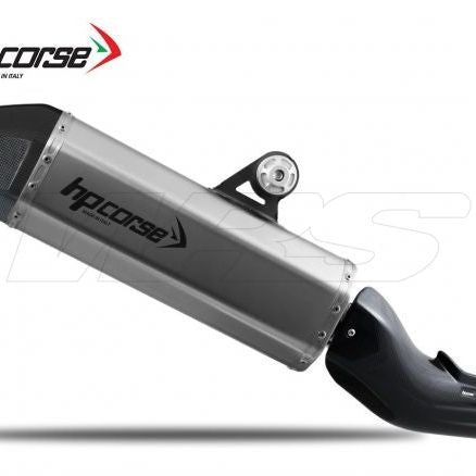 SILENCIEUX HP CORSE SPS ACIER CARBONE GIVRÉ BMW R 1250 GS 2013-2018 