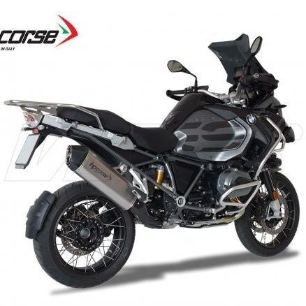 SILENCIEUX HP CORSE SPS ACIER CARBONE GIVRÉ BMW R 1250 GS 2013-2018 