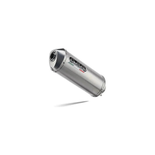 Échappement GPR Satinox Acier Brossé CF Moto 700 MT 2023-2024 Racing