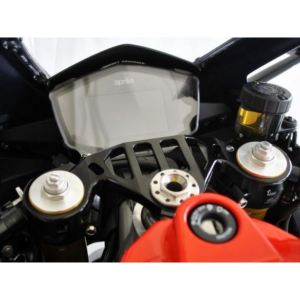 Collier de serrage de guidon Melotti Racing GP Race pour Aprilia RS 660 (2021)
