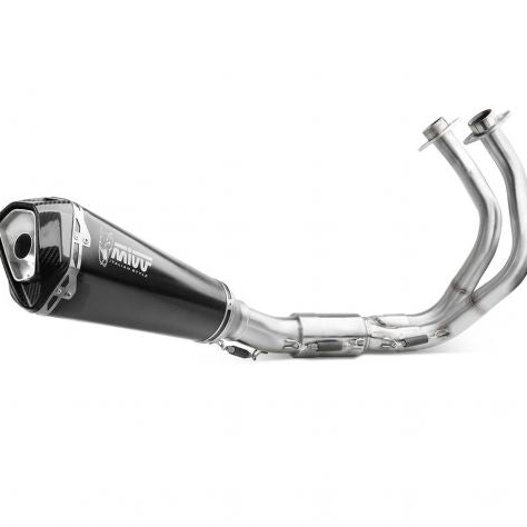 Ligne d'échappement complète MIVV DELTA RACE noir inox KAWASAKI Z 650 2024 