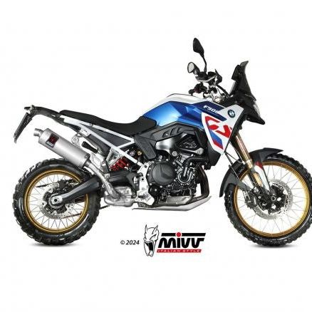 SILENCIEUX MIVV DAKAR EN ACIER INOXYDABLE BMW F 900 GS 2024 
