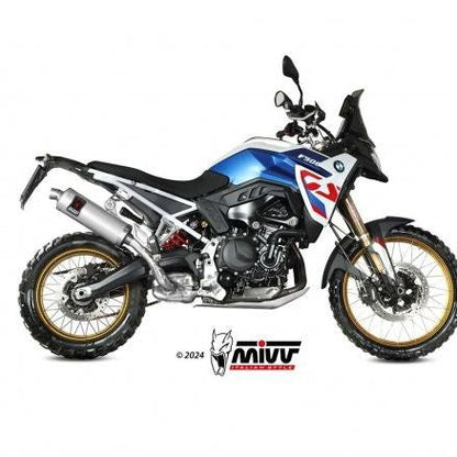 SILENCIEUX MIVV DAKAR EN ACIER INOXYDABLE BMW F 900 GS 2024 