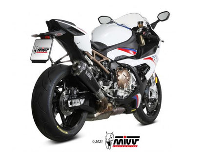 Silencieux d'échappement MIVV DELTA RACE en carbone pour BMW S 1000 RR 2019-2024 