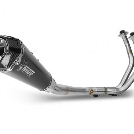 SILENCIEUX D'ÉCHAPPEMENT COMPLET MIVV DELTA RACE ACIER NOIR TRIUMPH TIGER SPORT 660 2021-2023