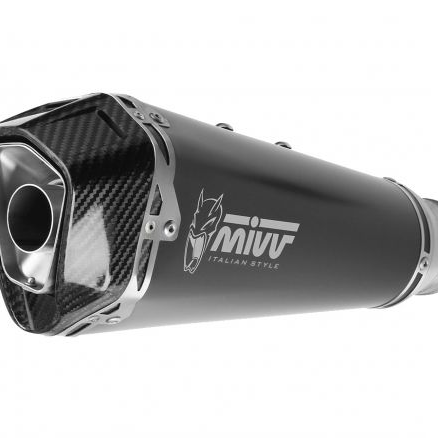 SILENCIEUX MIVV DELTA RACE ACIER NOIR CARBONE KAWASAKI NINJA 1000 SX/TOURER 20-24