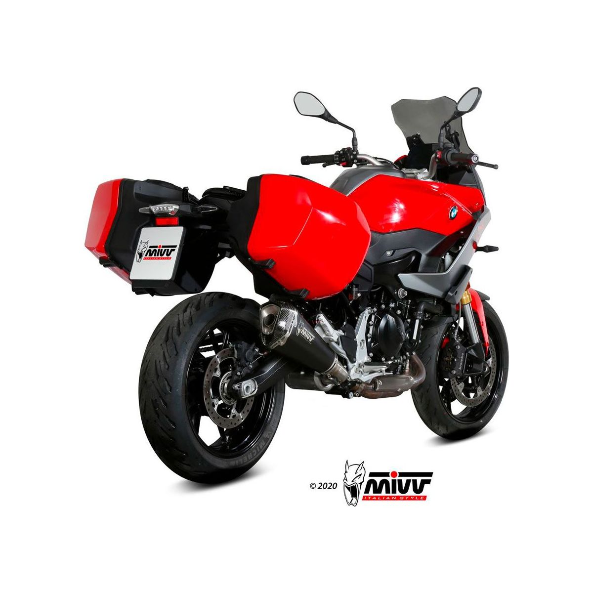 Pot d'échappement MIVV DELTA RACE NOIR BMW F 900 XR 2020-2024 
