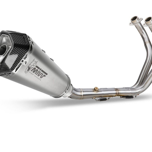 Silencieux d'échappement complet MIVV DELTA RACE en acier pour Yamaha Tracer 9/GT 2021-2023