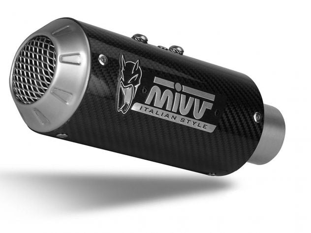 Paire de silencieux MIVV MK3 en carbone pour Ducati Hypermotard 950/SP 2021-2024 