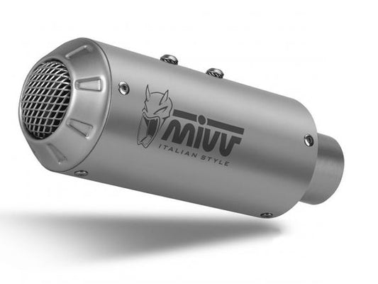 Silencieux d'échappement MIVV MK3 en acier inoxydable pour KTM DUKE 125 2021-2023 
