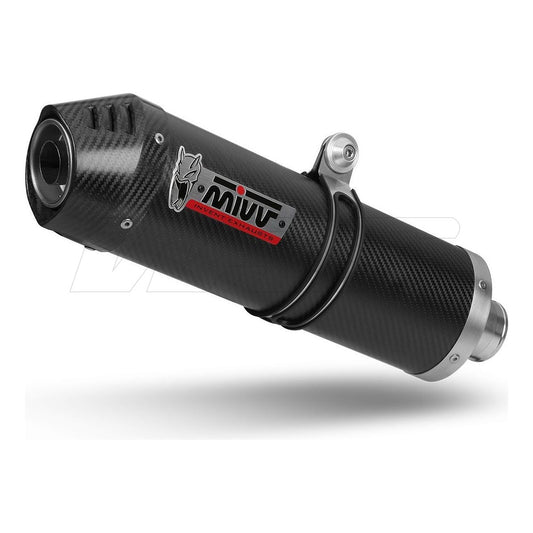 SILENCIEUX CARBONE OVALE MIVV POUR BMW F 900 XR 2020-2024 