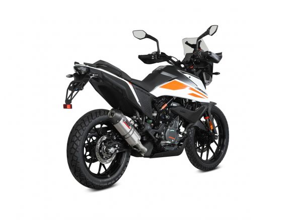 SILENCIEUX OVALE MIVV TITANE CARBONE KTM 390 ADVENTURE 2020-2024 