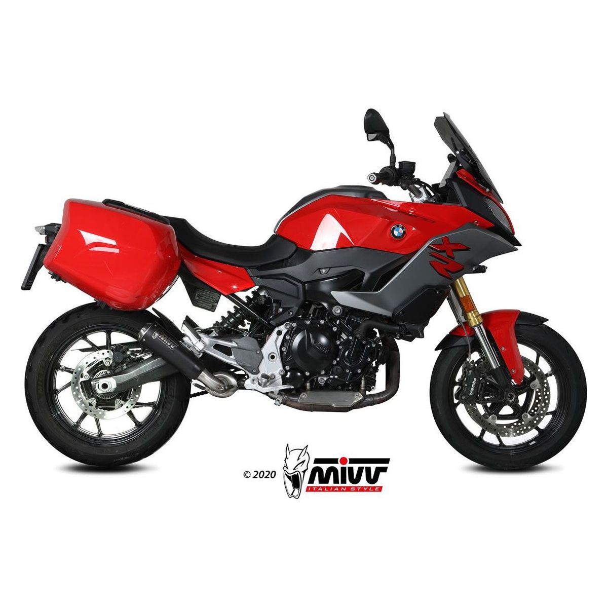 SILENCIEUX MIVV NOIR BMW F 900 XR 2020-2024