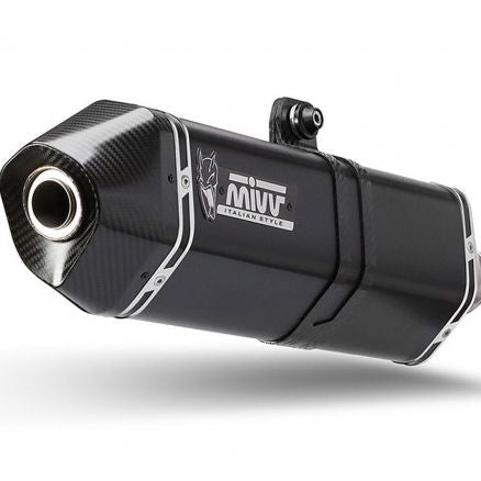 SILENCIEUX MIVV SPEED EDGE NOIR EN ACIER INOXYDABLE KTM 1290 SUPER ADV/R/S/T 2021-2024 