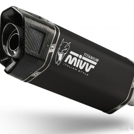 SILENCIEUX MIVV SR-1 NOIR TITANE TRIUMPH SPEED TRIPLE 1200 RR/RS 2021-2024