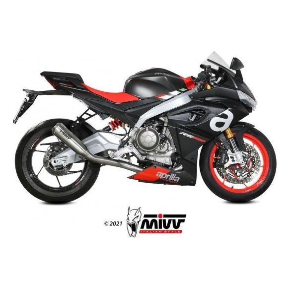 Système complet MIVV X-M1 en acier inoxydable pour Aprilia RS 660 (2020-2024)