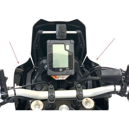 DÉFLECTEURS LATÉRAUX WRS NOIR MAT YAMAHA TENERE 700 2019-2024