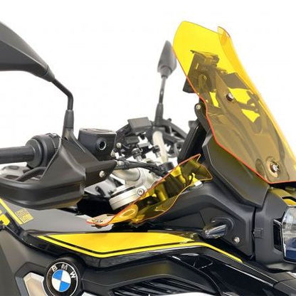 PAIRE DE DÉFLECTEURS OVERSIZE WRS JAUNE BMW R 1200 GS ADVENTURE 2013-2018 