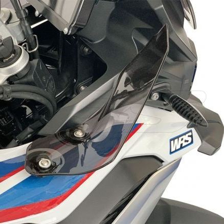 PAIRE DE DÉFLECTEURS WRS FUMÉ BMW F 750 GS / F 850 ​​GS 2018-2023 (NO ADVENTURE) 