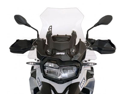 PAIRE DE DÉFLECTEURS WRS TRANSPARENTS BMW F 750 GS / F 850 ​​GS 2018-2023 (NO ADVENTURE) 
