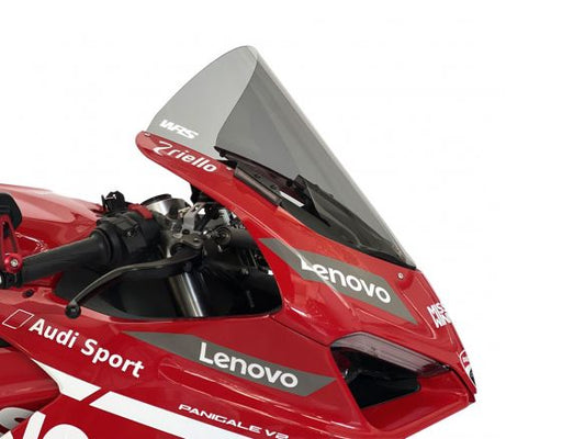 PARE-BRISE RACE HAUT WRS FUMÉ +45MM DUCATI PANIGALE V4/S 2018-2019