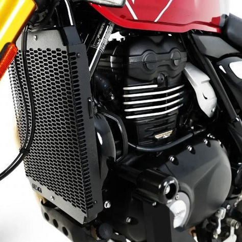 GRILLE DE PROTECTION DE RADIATEUR PRO R&amp;G TRIUMPH SCRAMBLER 400