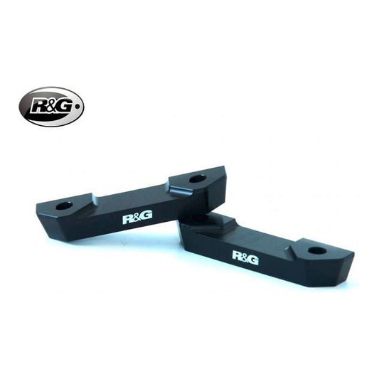 Jeu de plaques de recouvrement de repose-pieds arrière R&amp;G Aprilia RS 457 2024