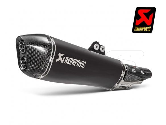 SILENCIEUX AKRAPOVIC INOX NOIR KYMCO AK 550 2017-2020 
