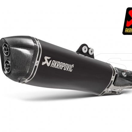 SILENCIEUX AKRAPOVIC INOX NOIR KYMCO AK 550 2017-2020 