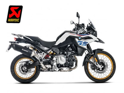 SILENCIEUX AKRAPOVIC TITANE NOIR BMW F 750 GS / ADVENTURE 2018-2023 