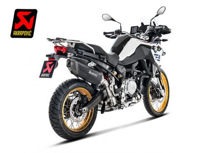 SILENCIEUX AKRAPOVIC TITANE NOIR BMW F 750 GS / ADVENTURE 2018-2023 