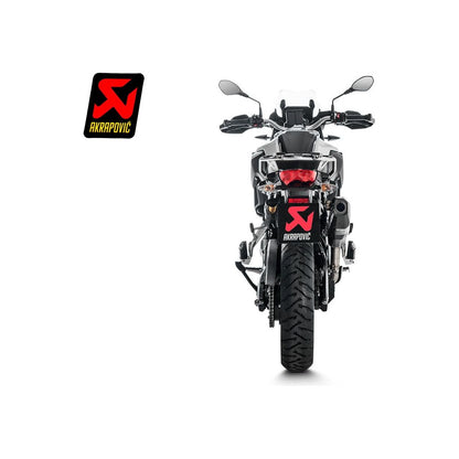 SILENCIEUX AKRAPOVIC TITANE NOIR BMW F 850 ​​GS / ADVENTURE 2018-2023