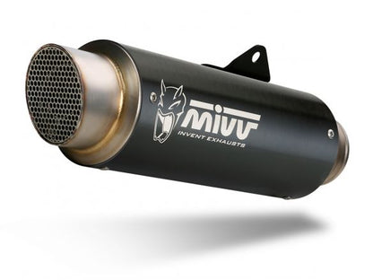 SILENCIEUX MIVV GP PRO INOX NOIR KTM 125 DUKE 2017-2020 