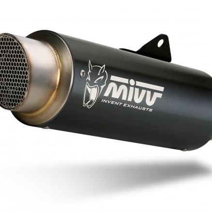 SILENCIEUX MIVV GP PRO INOX NOIR KTM 125 DUKE 2017-2020 