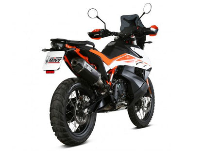SILENCIEUX MIVV SPORT SPEED EDGE ACIER NOIR KTM 790 ADVENTURE / R 2019-2024 