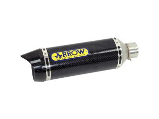 Silencieux d'échappement en carbone homologué AKRAPOVIC EURO 5 pour Yamaha MT-03 2022-2024 