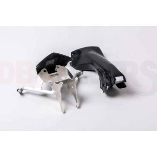 Supports de boîtier avant DB Holder noirs pour Aprilia RS 660 (2021)
