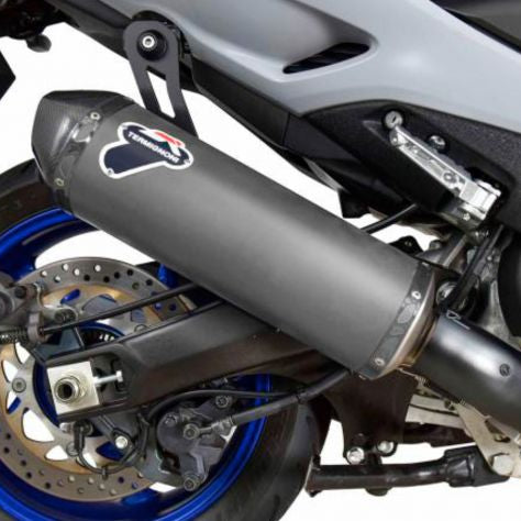 Pot d'échappement complet Termignoni Gris Titane pour Yamaha T-Max 560 2017-2024