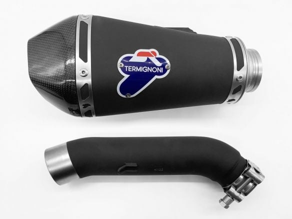 Pot d'échappement complet Termignoni Full Black pour KTM Duke 390 / Adventure / RC 2020-2022 