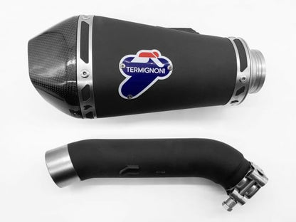 Pot d'échappement complet Termignoni Full Black pour KTM Duke 390 / Adventure / RC 2020-2022 