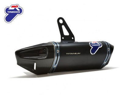 PAIRE DE PNEUS BAS SLIP ON TERMIGNONI EN TITANE NOIR POUR DUCATI STREETFIGHTER V4/S 20-23