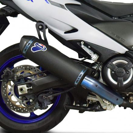 Pot d'échappement complet Termignoni Racing noir titane pour Yamaha T-Max 560 2020-2024