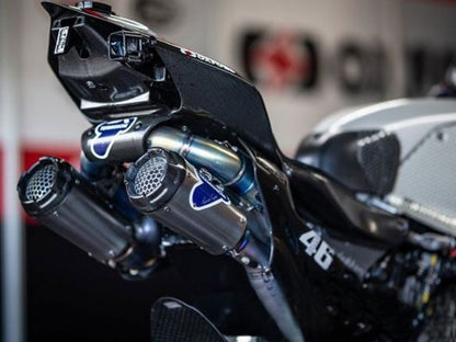 Pot d'échappement complet Termignoni RHT Racing en titane et acier pour Ducati Panigale V4 18-23 