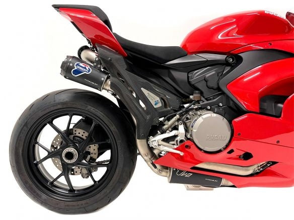 Ligne d'échappement complète Termignoni SBK Replica en titane pour Ducati Streetfighter V2 21-23 