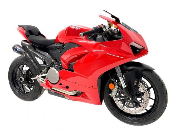 Ligne d'échappement complète Termignoni SBK Replica en titane pour Ducati Streetfighter V2 21-23 