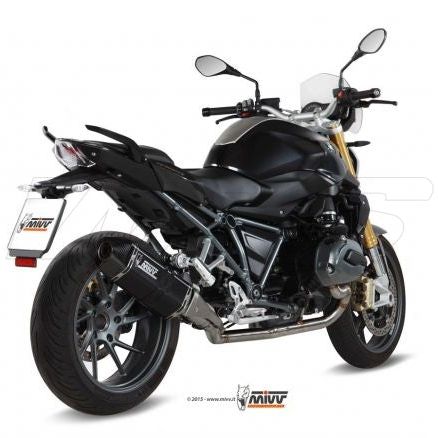 SILENCIEUX MIVV SPEED EDGE ACIER NOIR BMW R 1200 R / RS 2015-2018 